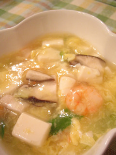 豆腐と海老のふんわり卵-レシピのメイン写真