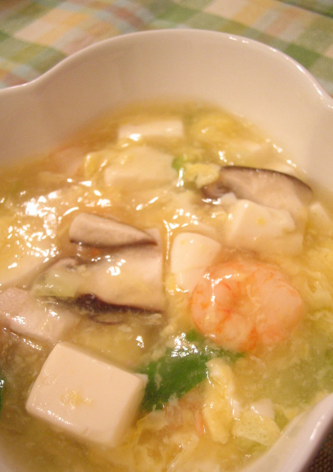 豆腐と海老のふんわり卵-レシピのメイン写真
