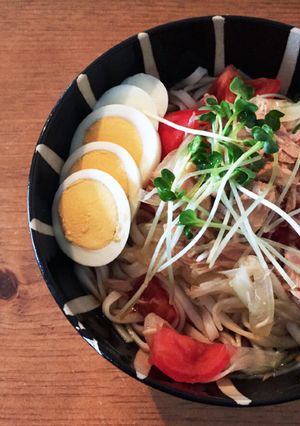 トマトとツナの冷やしうどん-レシピのメイン写真