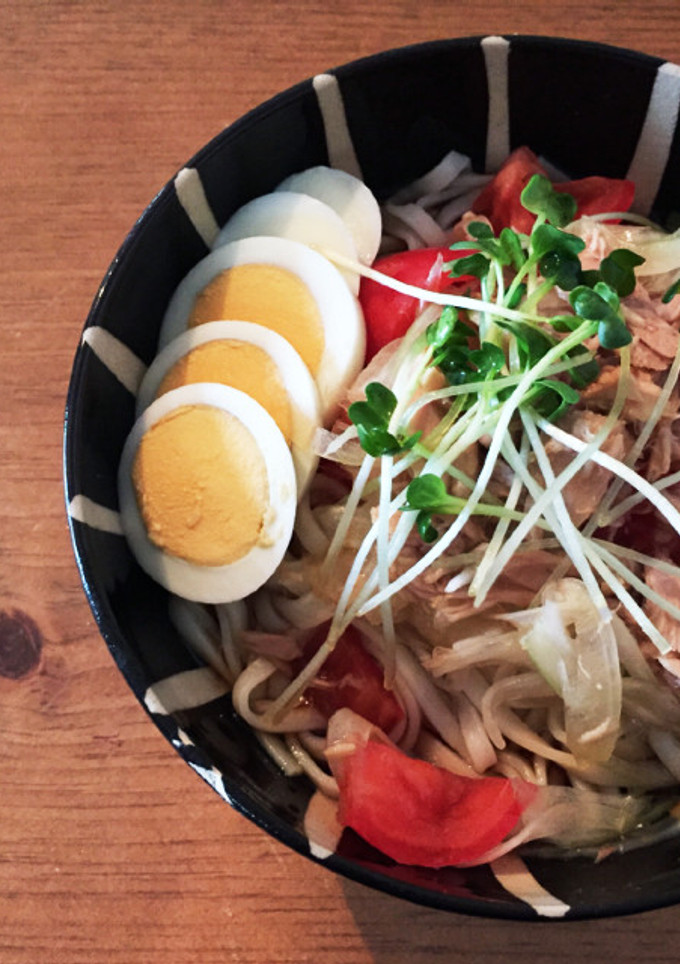 トマトとツナの冷やしうどん-レシピのメイン写真