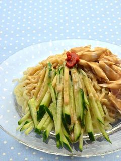 バンバンジー冷やし中華-レシピのメイン写真