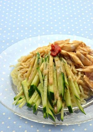 バンバンジー冷やし中華-レシピのメイン写真