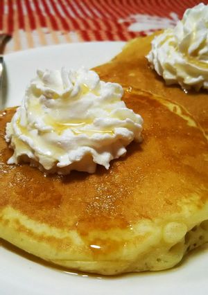 ふわふわパンケーキ-レシピのメイン写真