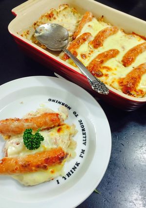 ウマ簡単♡ポテトとコンビーフのオーブン焼-レシピのメイン写真