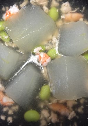 冷やして美味しい！冬瓜のスープ煮込み♪-レシピのメイン写真