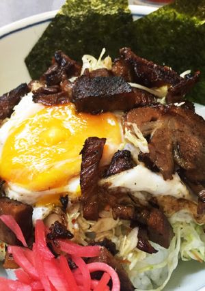 胡麻塩ダレ焼豚丼σ(^_^;)-レシピのメイン写真