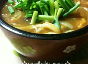 レトルトde 濃い出汁香るカレーうどん-レシピのメイン写真
