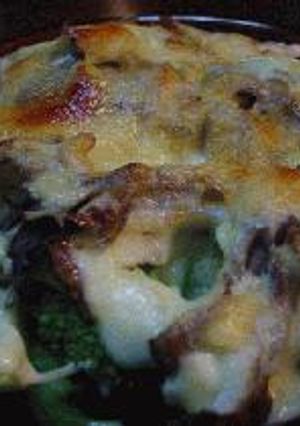 ブロッコリーとまいたけのマヨ焼き-レシピのメイン写真