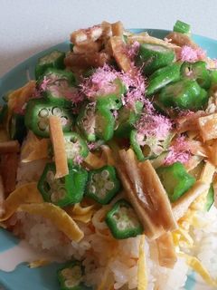トマトご飯のちらし寿司-レシピのメイン写真