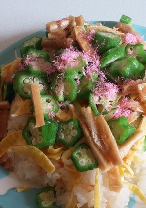 トマトご飯のちらし寿司-レシピのメイン写真