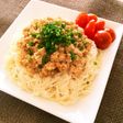 鶏そぼろそうめん