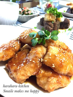 胸肉の旨辛ジャンダレ♪-レシピのメイン写真