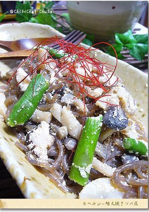 ヘルシー・明太焼きそば風-レシピのメイン写真