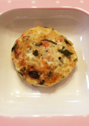 離乳食☆豆腐ハンバーグ☆後期-レシピのメイン写真