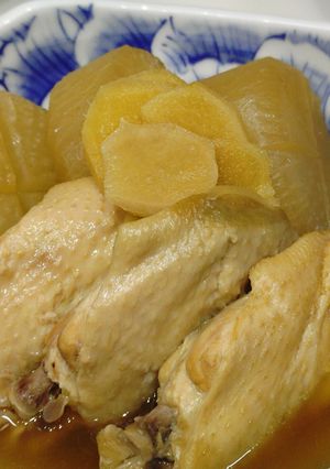 大根と手羽先の煮物-レシピのメイン写真