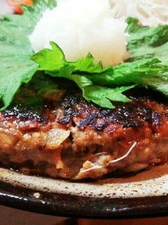 野菜たっぷり和風おろしハンバーグ-レシピのメイン写真