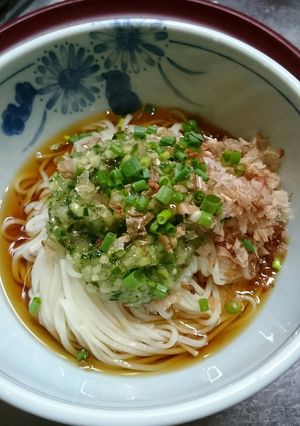 さっぱり山形だしのぶかっかけそうめん-レシピのメイン写真