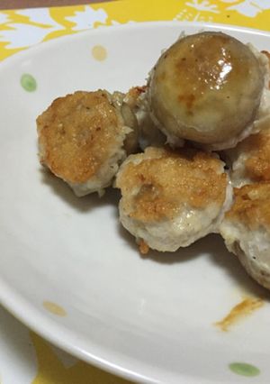 マッシュルームの肉詰め-レシピのメイン写真