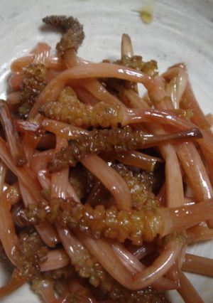 春の香り！つくしの炒め煮-レシピのメイン写真
