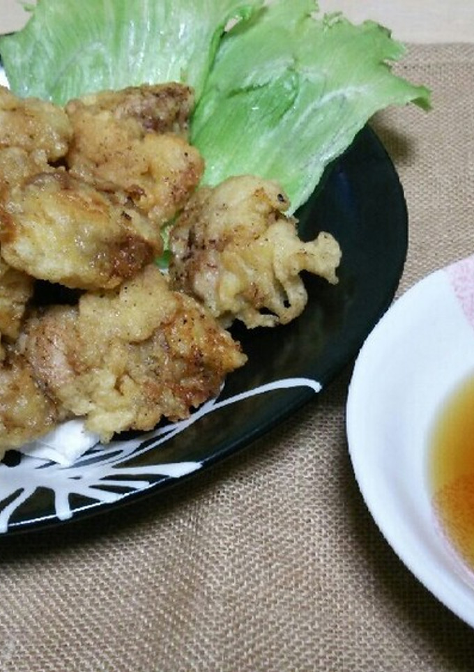 鶏の天ぷら〜2度揚げさくさく〜♬-レシピのメイン写真