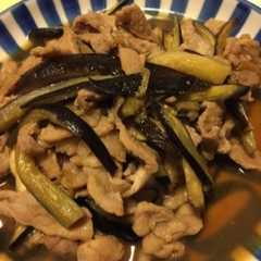 รูปของ 箸が止まらない☆茄子と豚肉の生姜焼き