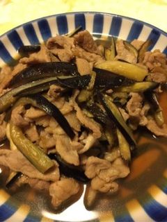 箸が止まらない☆茄子と豚肉の生姜焼き-レシピのメイン写真