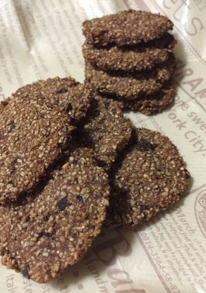 全粒粉100クッキー☆砂糖,卵,バター無-レシピのメイン写真