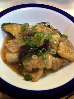 豚バラとナスのみぞれ煮-レシピのメイン写真
