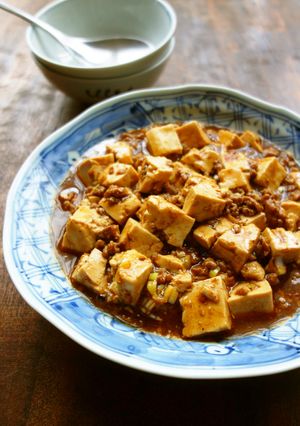ピリ辛にんにく味噌の麻婆豆腐-レシピのメイン写真