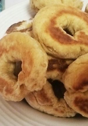 材料たったの3つ!ﾍﾙｼ-焼きﾄﾞ-ﾅﾂ-レシピのメイン写真