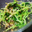 レンジで簡単!さっぱり豆苗のゴマポン和え