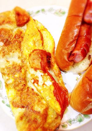 ブランチに！再活用のポテトでオムレツ-レシピのメイン写真
