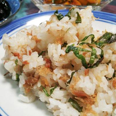 さっぱり梅しそご飯！子どもにも◎ by みぃ0u0 【クックパッド
