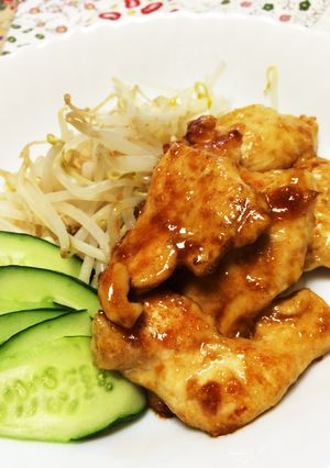 超節約レシピ☆鶏胸肉のしっとり生姜焼き-レシピのメイン写真
