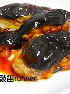 ナスのはさみ焼き♪梅シソ照り焼き-レシピのメイン写真