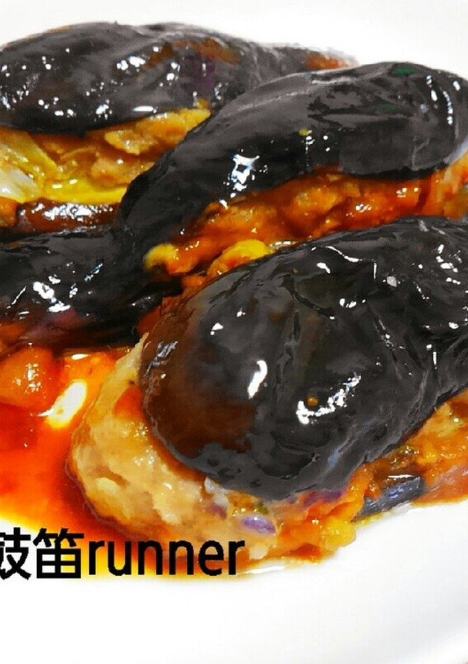 ナスのはさみ焼き♪梅シソ照り焼き-レシピのメイン写真