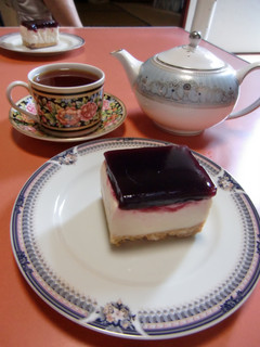 ブルーベリーレアチーズケーキ-レシピのメイン写真