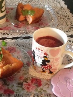 ビーツとトマトのスムージー♡-レシピのメイン写真
