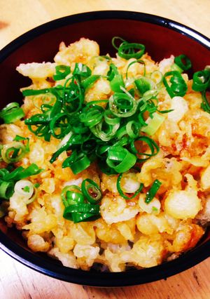 給料日前に☆天かす丼-レシピのメイン写真