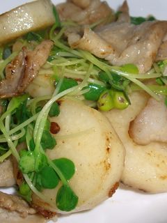 簡単 * 豚肉と長芋の炒め物 *-レシピのメイン写真