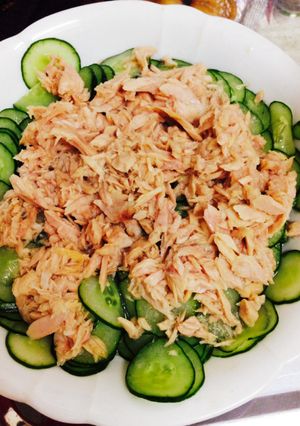 醤油で食べて♪ツナキュウリ-レシピのメイン写真