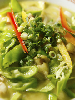 タイ風グリーンカレーうどん-レシピのメイン写真