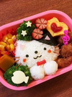 キャラ弁☆ねこちゃん弁当-レシピのメイン写真