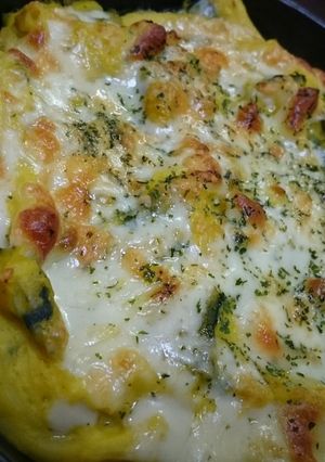 リメイク!かぼちゃグラタン!-レシピのメイン写真