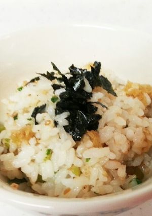 大根葉と油揚げの混ぜご飯-レシピのメイン写真