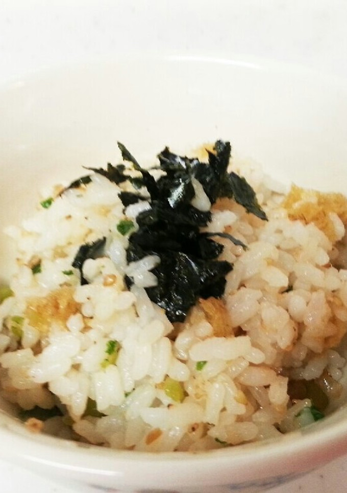 大根葉と油揚げの混ぜご飯-レシピのメイン写真
