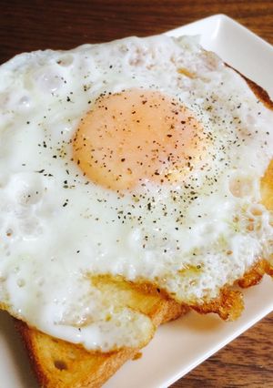 超簡単 マヨ玉トースト-レシピのメイン写真