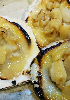 殻付きホタテのみそ焼き-レシピのメイン写真