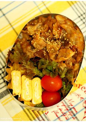 豚丼弁当-レシピのメイン写真