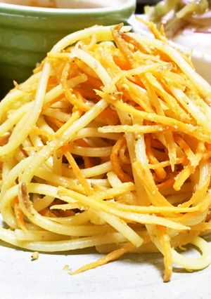 胡麻効果！美味しい人参パスタサラダ-レシピのメイン写真